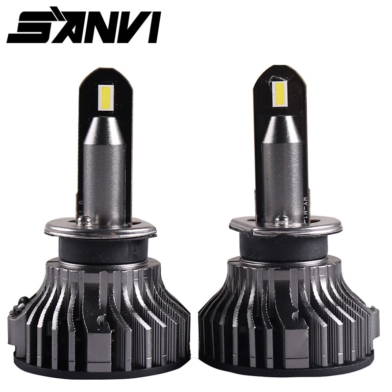 SANVI 2PCS M2 50W 6000K LED   H1 H4 H7 90..